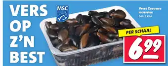 Nettorama Verse Zeeuwse mosselen aanbieding