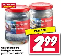Nettorama Ouwehand zure haring of rolmops aanbieding