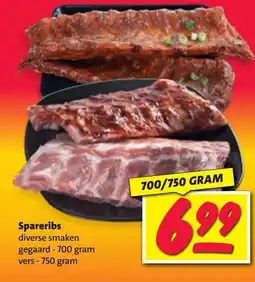 Nettorama Spareribs aanbieding