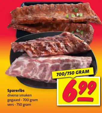 Nettorama Spareribs aanbieding