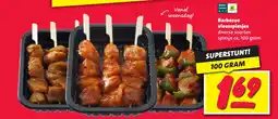 Nettorama Barbecue vleesspiesjes aanbieding
