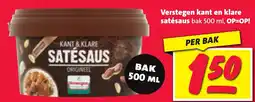 Nettorama Verstegen kant en klare satésaus aanbieding