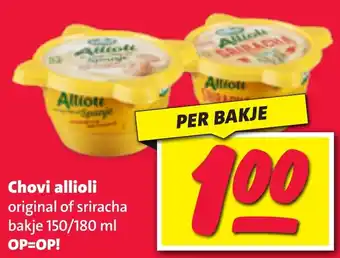 Nettorama Chovi allioli aanbieding