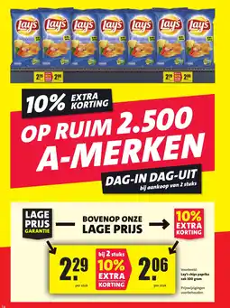Nettorama Lay's chips paprika aanbieding