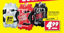 Nettorama First Choice Cola aanbieding