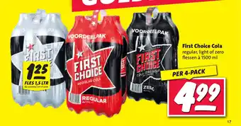 Nettorama First Choice Cola aanbieding