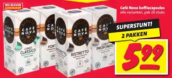 Nettorama Café Nova koffiecapsules aanbieding