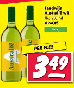 Nettorama Landwijn Australië wit aanbieding