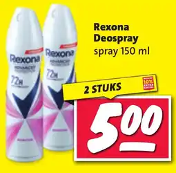 Nettorama Rexona Deospray aanbieding