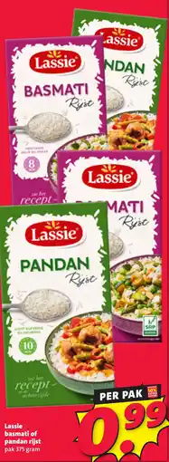 Nettorama Lassie basmati of pandan rijst aanbieding