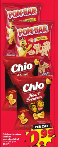Nettorama Chio heartbreakers classic of pom-bär original aanbieding