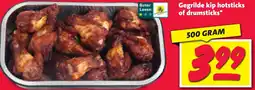 Nettorama Gegrilde kip hotsticks of drumsticks aanbieding