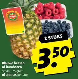 Boni Blauwe bessen of frambozen of ananas aanbieding