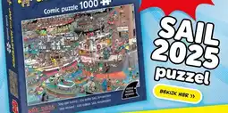 Boekenvoordeel SAIL 2025 puzzel aanbieding