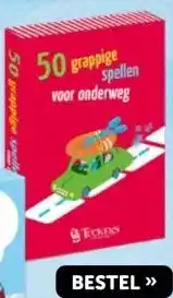 Boekenvoordeel 50 grappige spellen voor onderweg aanbieding