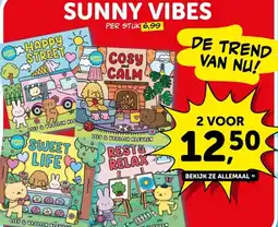 Boekenvoordeel SUNNY VIBES aanbieding