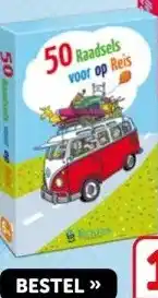 Boekenvoordeel 50 Raadsets voor op reis aanbieding