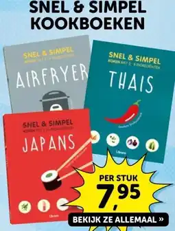 Boekenvoordeel SNEL & SIMPEL KOOKBOEKEN aanbieding