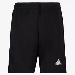 Scapino Adidas Entrada 22 kinder sportshort zwart aanbieding