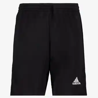 Scapino Adidas Entrada 22 kinder sportshort zwart aanbieding