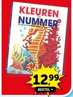 Boekenvoordeel KLEUREN OP NUMMER aanbieding