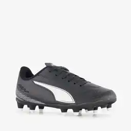 Scapino Puma Vitoria II MG kinder voetbalschoenen zwart wit aanbieding