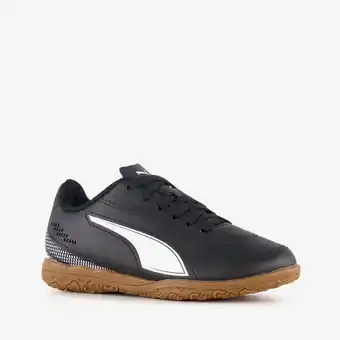 Scapino Puma Vitoria II IT kinder zaalschoenen zwart aanbieding