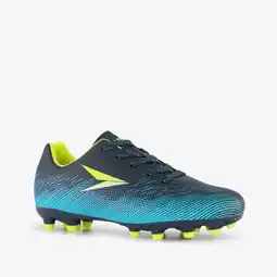 Scapino Dutchy Vision FG kinder voetbalschoenen blauw geel aanbieding