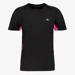 Scapino Dutchy kinder voetbal T-shirt zwart roze aanbieding