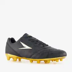 Scapino Dutchy FG heren voetbalschoenen zwart goud aanbieding