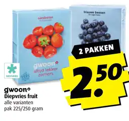 Boni gwoon Diepvries fruit aanbieding
