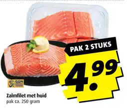 Boni Zalmfilet met huid aanbieding