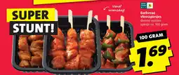 Boni Barbecue vleesspiesjes aanbieding