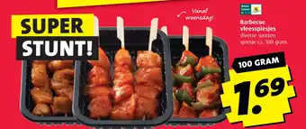 Boni Barbecue vleesspiesjes aanbieding