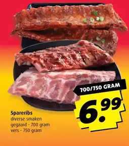 Boni Spareribs aanbieding