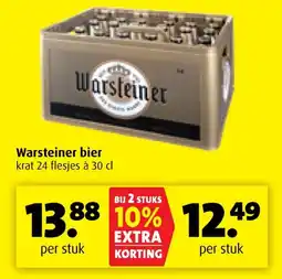 Boni Warsteiner bier aanbieding