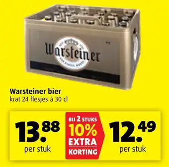 Boni Warsteiner bier aanbieding
