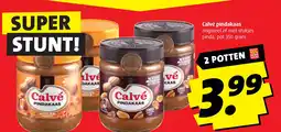 Boni Calvé pindakaas aanbieding