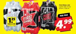 Boni First Choice cola aanbieding