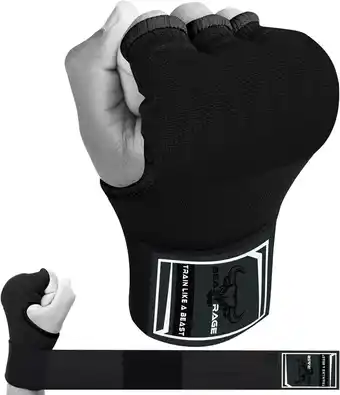 Amazon BEAST RAGE Boksen Wraps Hand Gel Handschoenen MMA aanbieding