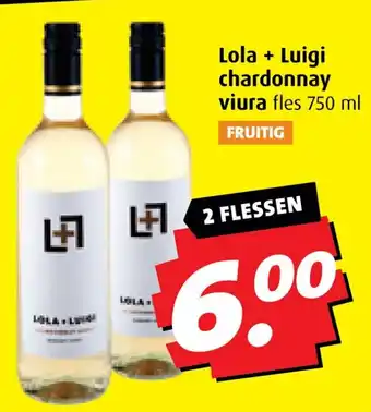 Boni Lola + Luigi chardonnay viura aanbieding