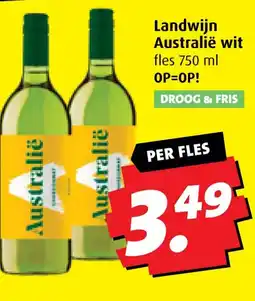 Boni Landwijn Australië wit aanbieding