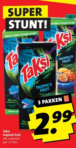 Boni Taksi tropisch fruit aanbieding