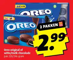 Boni Oreo original of witte/melk chocolade aanbieding