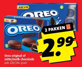 Boni Oreo original of witte/melk chocolade aanbieding