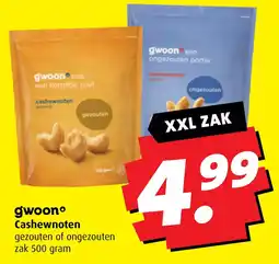 Boni gwoon Cashewnoten aanbieding