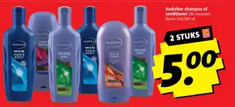Boni Andrélon shampoo of conditioner aanbieding
