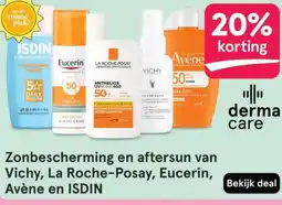 Etos Zonbescherming en aftersun van Vichy, La Roche-Posay, Eucerin, Avène en ISDIN aanbieding