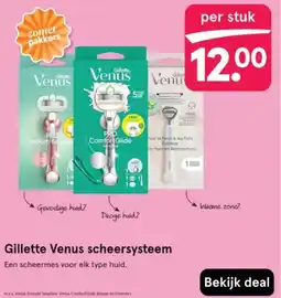 Etos Gillette Venus scheersysteem aanbieding