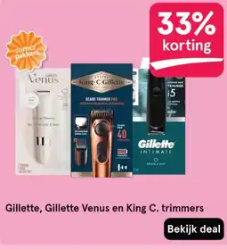 Etos Gillette, Gillette Venus en King C. trimmers aanbieding